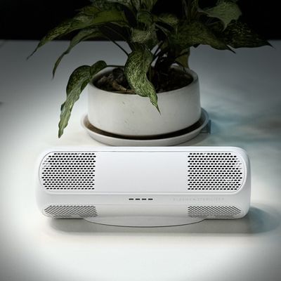 6W साइलेंट एयर डिजीनिफायर जिसमें हल्के एबीएस विस्तारित बैटरी अवधि में एक अद्वितीय डिजाइन है